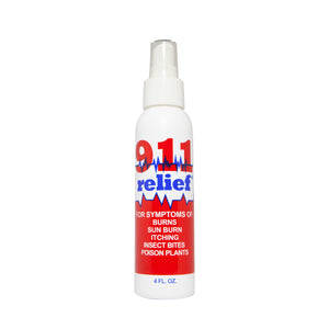 Sunburn Prevention & Relief: Protect Your Skin with 911 Relief Spray!