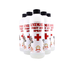 6 bottles of Animal First Aid spray